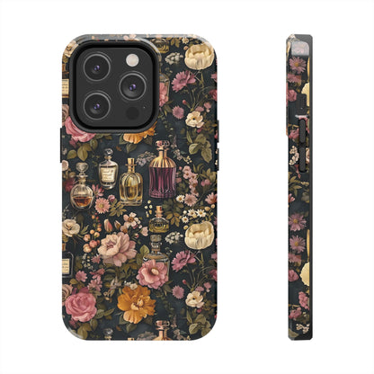 Vintage Perfume & Flower Phone Case iPhone Samsung Tough Case