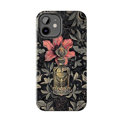 Vintage Black Gold Perfume Phone Case iPhone & Samsung Tough Case