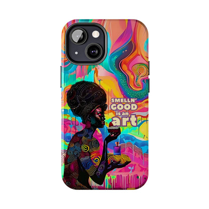 Smelling Good is an Art - Vibrant Perfume-Inspired Tough Phone Case