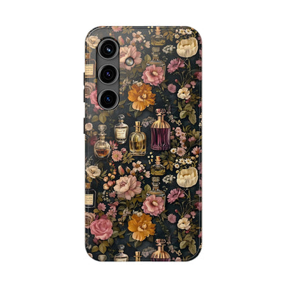 Vintage Perfume & Flower Phone Case iPhone Samsung Tough Case