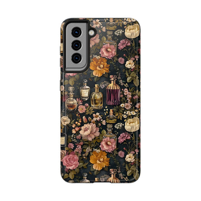 Vintage Perfume & Flower Phone Case iPhone Samsung Tough Case