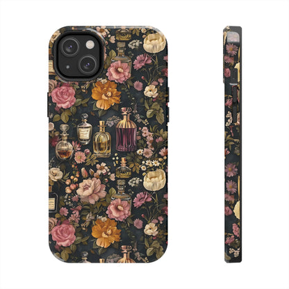 Vintage Perfume & Flower Phone Case iPhone Samsung Tough Case