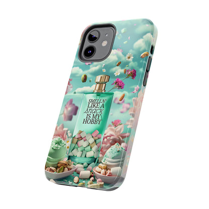 Gourmand Perfume Phone Case iPhone Samsung "Smelln' Like A Snack Is My Hobby"