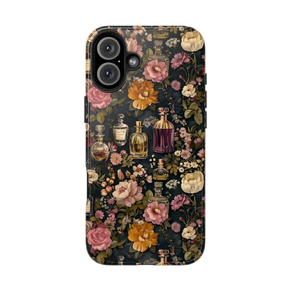 Vintage Perfume & Flower Phone Case iPhone Samsung Tough Case