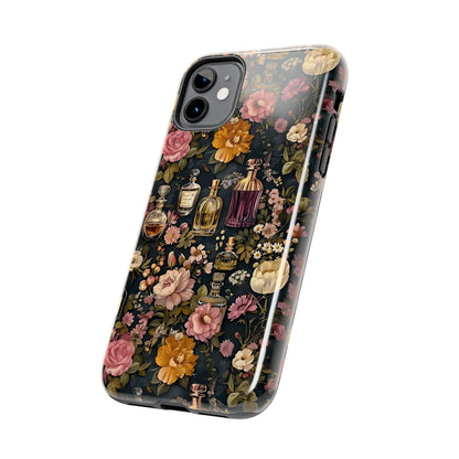 Vintage Perfume & Flower Phone Case iPhone Samsung Tough Case