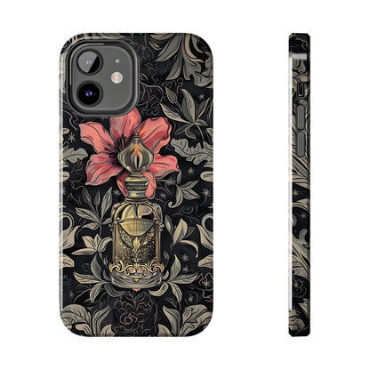 Vintage Black Gold Perfume Phone Case iPhone & Samsung Tough Case