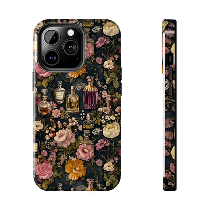 Vintage Perfume & Flower Phone Case iPhone Samsung Tough Case