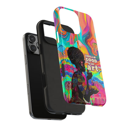 Smelling Good is an Art - Vibrant Perfume-Inspired Tough Phone Case