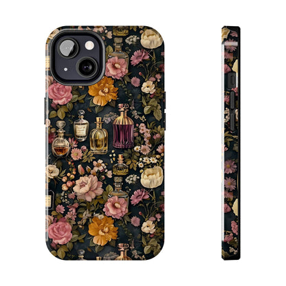 Vintage Perfume & Flower Phone Case iPhone Samsung Tough Case