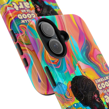 Smelling Good is an Art - Vibrant Perfume-Inspired Tough Phone Case