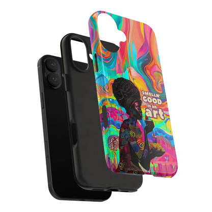 Smelling Good is an Art - Vibrant Perfume-Inspired Tough Phone Case