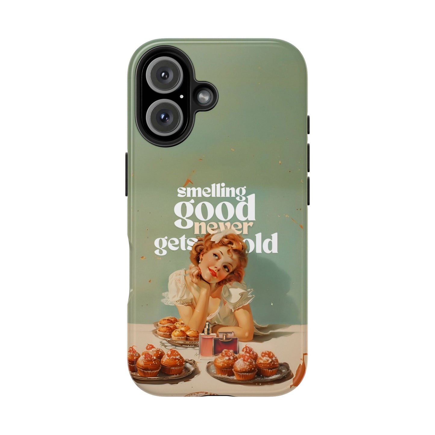 Retro Perfume Phone Case - Smelling Good Never Gets Old