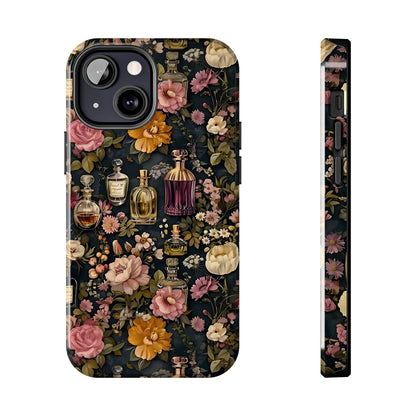 Vintage Perfume & Flower Phone Case iPhone Samsung Tough Case