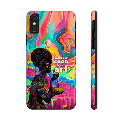 Smelling Good is an Art - Vibrant Perfume-Inspired Tough Phone Case