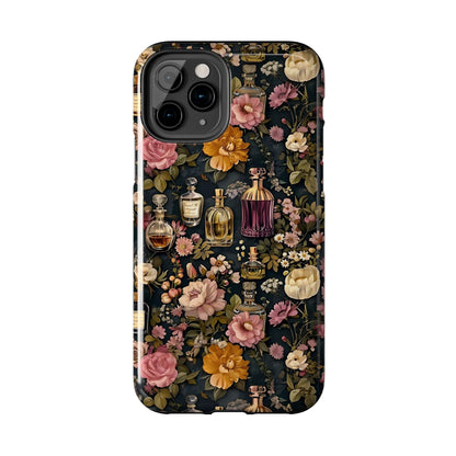 Vintage Perfume & Flower Phone Case iPhone Samsung Tough Case