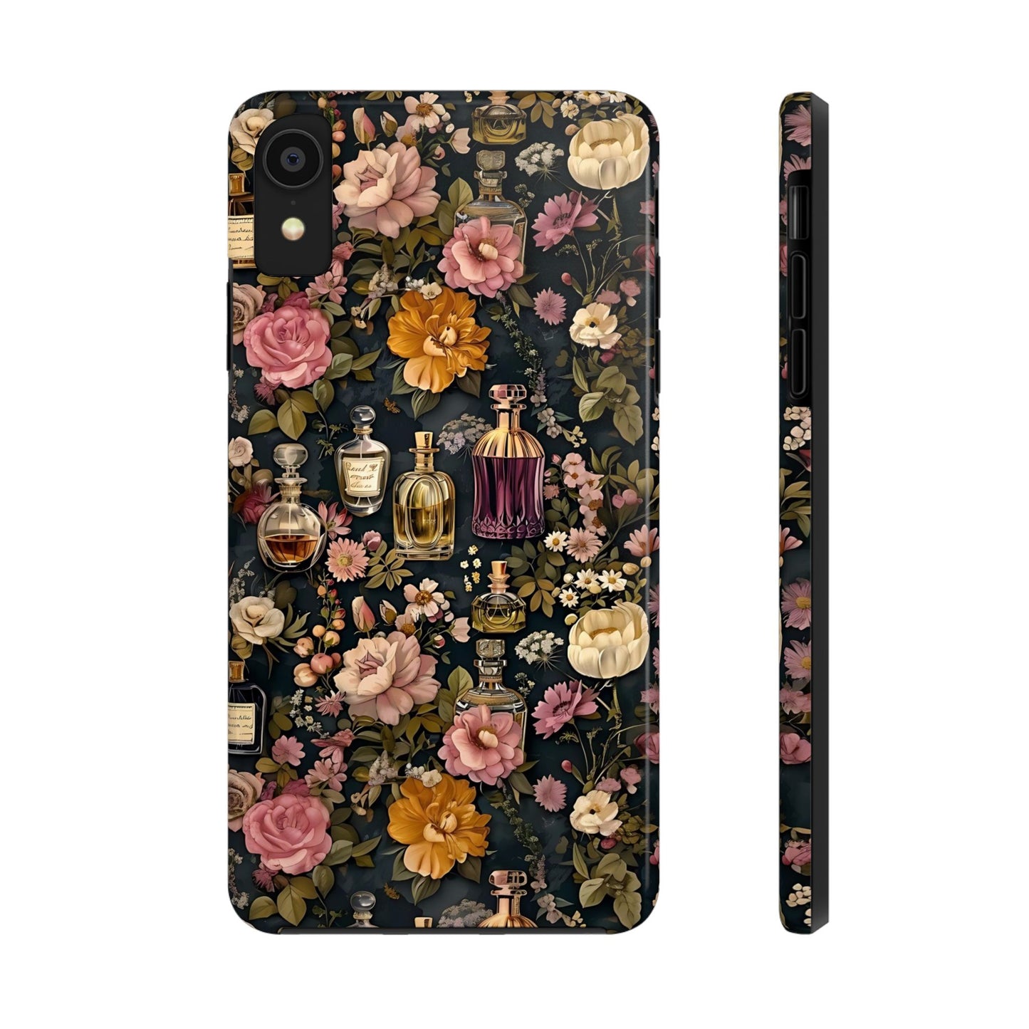 Vintage Perfume & Flower Phone Case iPhone Samsung Tough Case