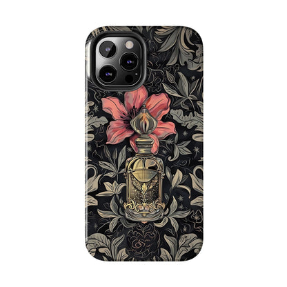 Vintage Black Gold Perfume Phone Case iPhone & Samsung Tough Case