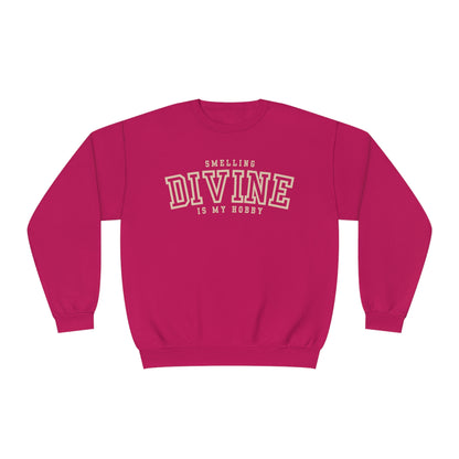 Smelling Divine Is My Hobby Women Crewneck Sweatshirt