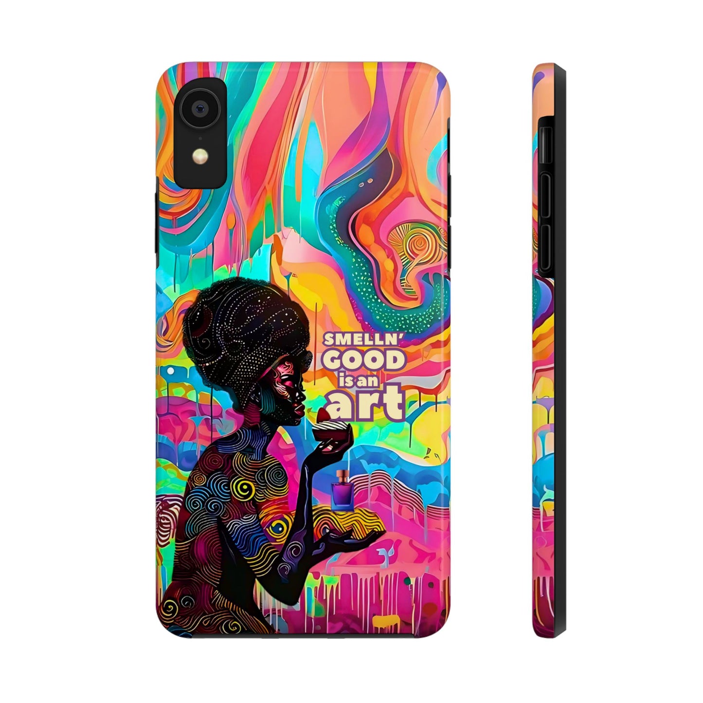 Smelling Good is an Art - Vibrant Perfume-Inspired Tough Phone Case