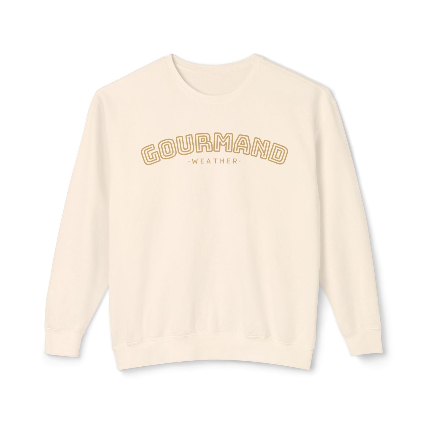 Ultra Soft Cozy Sweatshirt – Gourmand Weather Perfume Graphic Crewneck