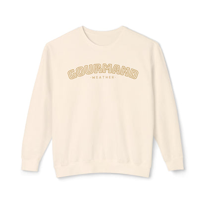 Ultra Soft Cozy Sweatshirt – Gourmand Weather Perfume Graphic Crewneck