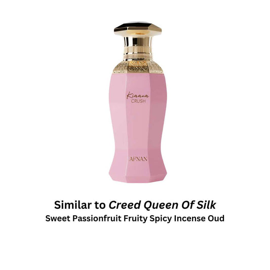 Kiaana Crush Afnan Inspired by Queen of Silk Decant Perfume Sample