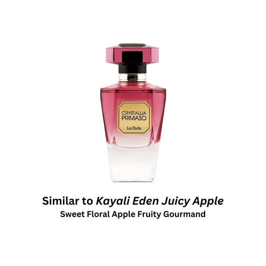 la fede crystallia primaso khadlaj inspired kayali eden juicy apple