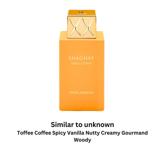 shaghaf vanilla toffee swiss arabian decant arabian perfume sample middle eastern