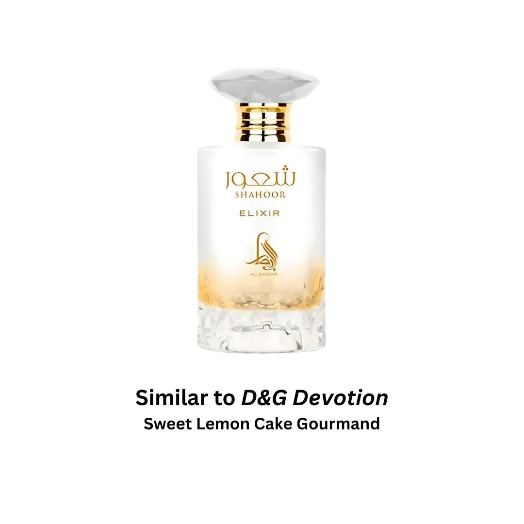 shahoor elixir dolce gabbana devotion arabic perfume dupe
