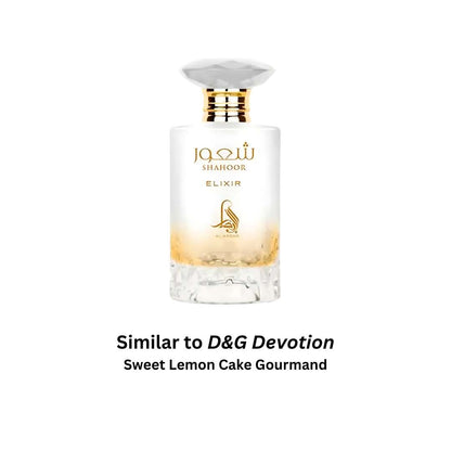 shahoor elixir dolce gabbana devotion arabic perfume dupe